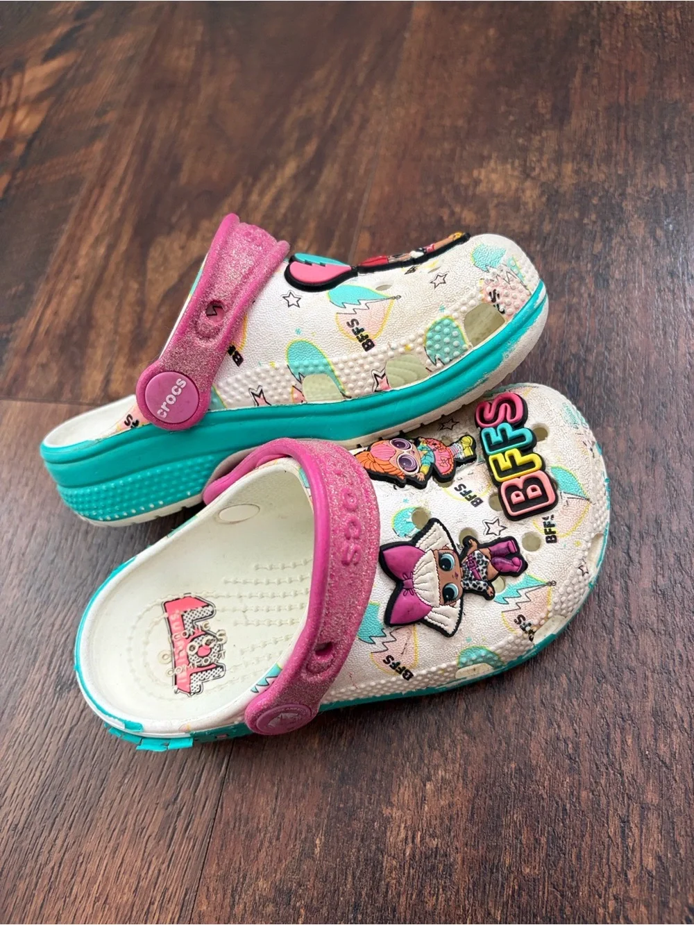 Crocs Kids' LOL Surprise Diva Classic Clogs size 9c